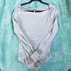 Free People Thermal Shirt